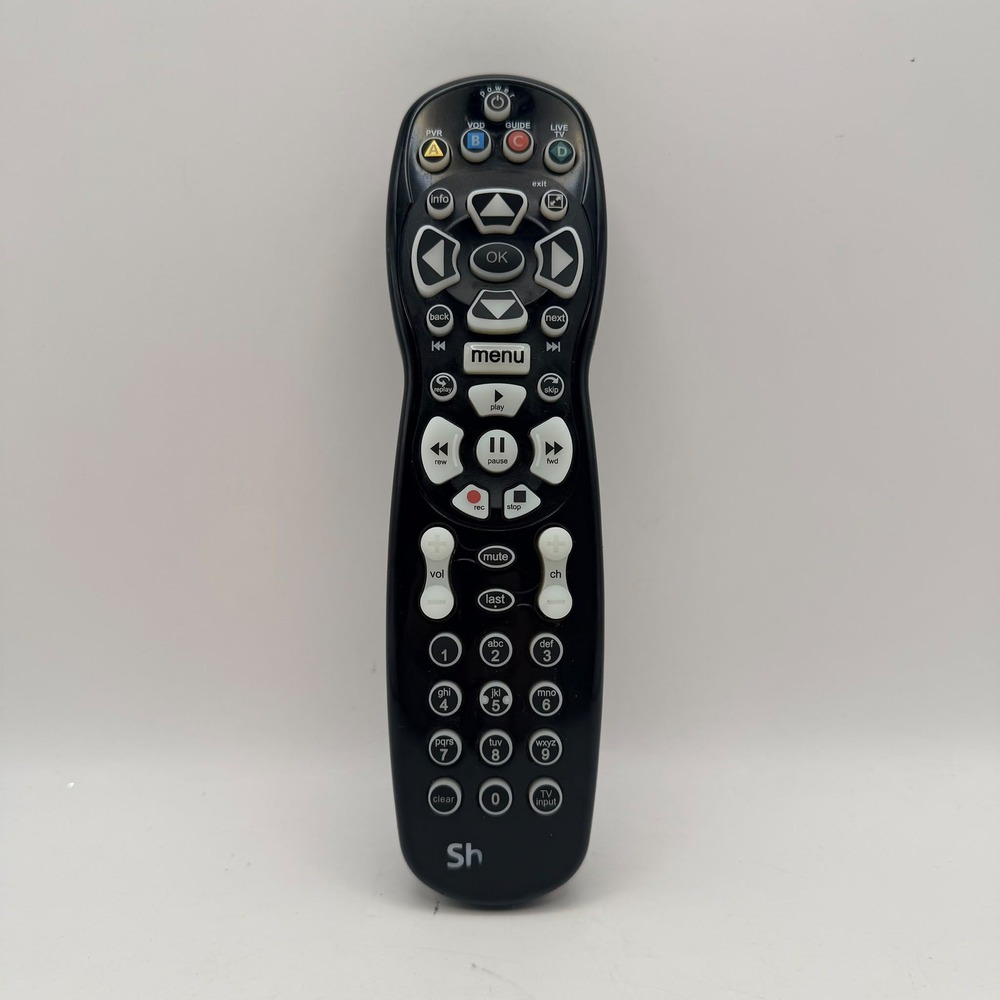 Shaw URC-2048BC2 OEM Cable TV PVR DVR Remote Control Universal Black